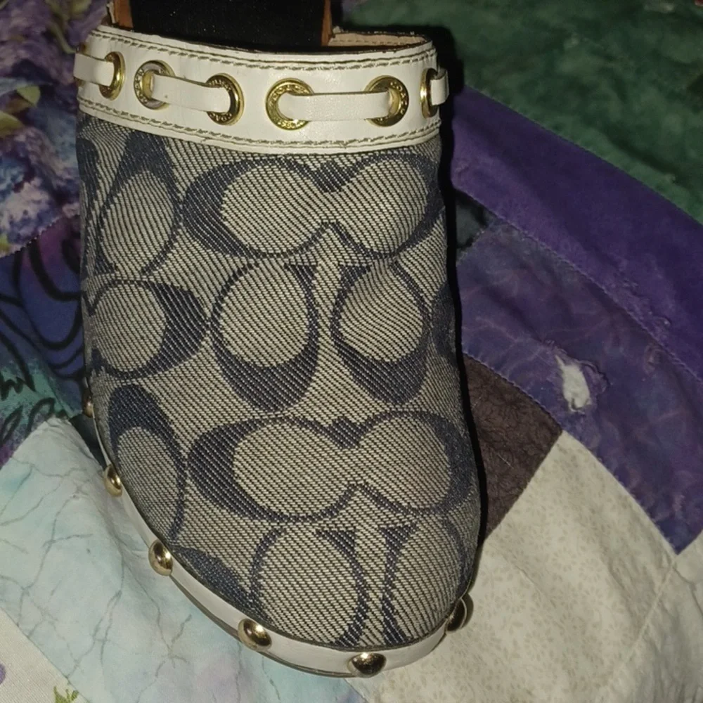 Coach Denim Clogg - Picture 3 of 7